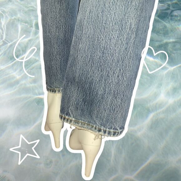 Levi's 501 Button fly 33 x 30 High waist Wedgie - Picture 14 of 16